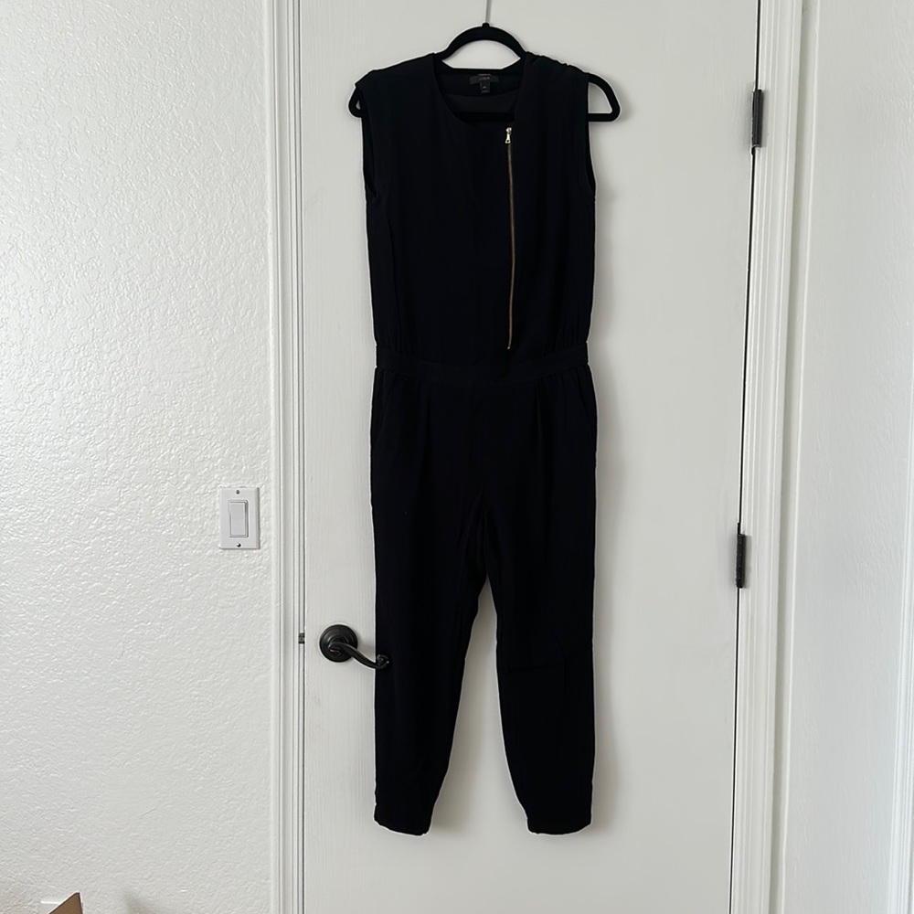 J Crew Asymmetrical Jumpsuit